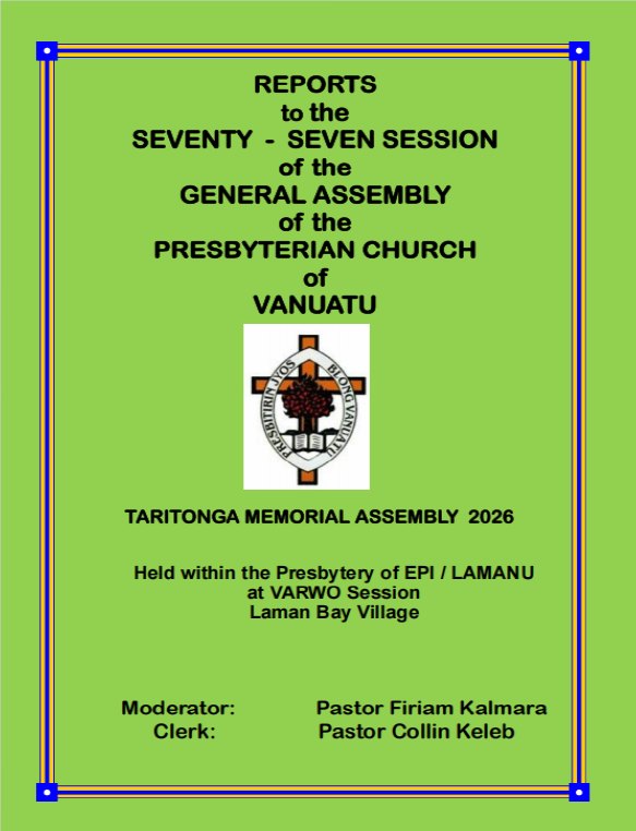 77th General Assembly Report